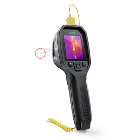 Thermal imaging camera used during inspections